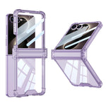 Custodia per telefono antiurto con cerniera airbag integrata GKK, For Galaxy Z Flip8 5G