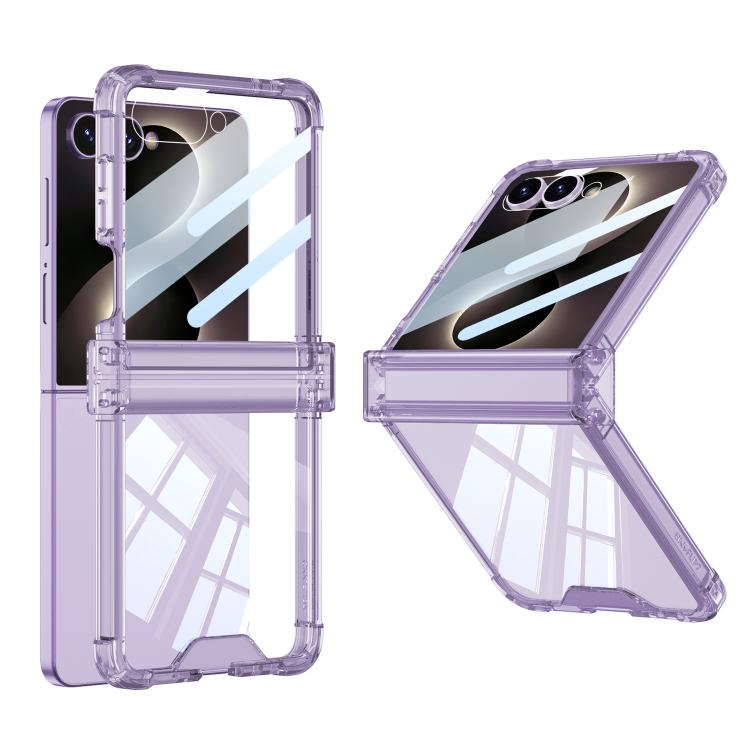 Custodia per telefono antiurto con cerniera airbag integrata GKK, For Galaxy Z Flip8 5G