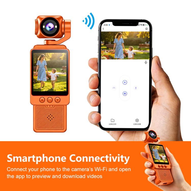 DV09 Action Camera 4K WiFi con schermo HD da 1,54 pollici