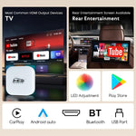 MMB WJAN-TV 2.0 Box AI per auto, da cablato a wireless, adattatore Android Auto/CarPlay, WJAN-TV 2.0