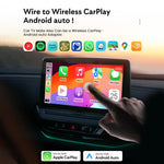 MMB WJAN-TV 2.0 Box AI per auto, da cablato a wireless, adattatore Android Auto/CarPlay, WJAN-TV 2.0