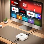 MMB WJAN-TV 2.0 Box AI per auto, da cablato a wireless, adattatore Android Auto/CarPlay, WJAN-TV 2.0