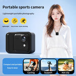 Action camera M36 con schermo HD da 1,54 pollici e chiusura magnetica.