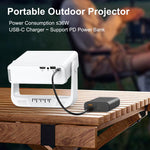 Mini proiettore portatile HD C880 con Android 14