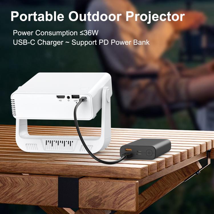 Mini proiettore portatile HD C880 con Android 14