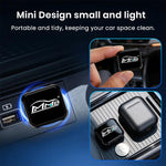 MMB 2 in 1 Smart Box per auto, adattatore da cablato a wireless per Android Auto e CarPlay, WJCP-MINI-Ultra (Orange), WJCP-MINI-Ultra (Black)