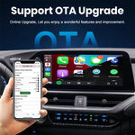 MMB 2 in 1 Smart Box per auto, adattatore da cablato a wireless per Android Auto e CarPlay, WJCP-MINI-Ultra (Orange), WJCP-MINI-Ultra (Black)