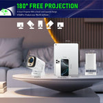 Proiettore HD portatile HY260 Pro 1080P con Wi-Fi dual-band