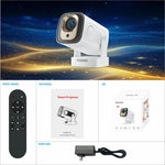 Proiettore HD portatile HY260 Pro 1080P con Wi-Fi dual-band