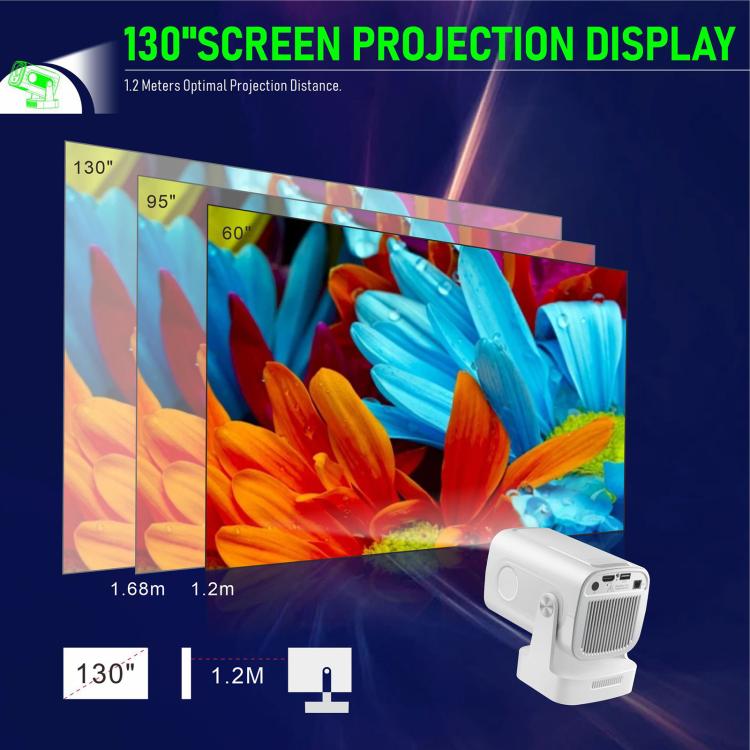 Proiettore HD portatile HY260 Pro 1080P con Wi-Fi dual-band