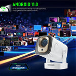Proiettore HD portatile HY260 Pro 1080P con Wi-Fi dual-band