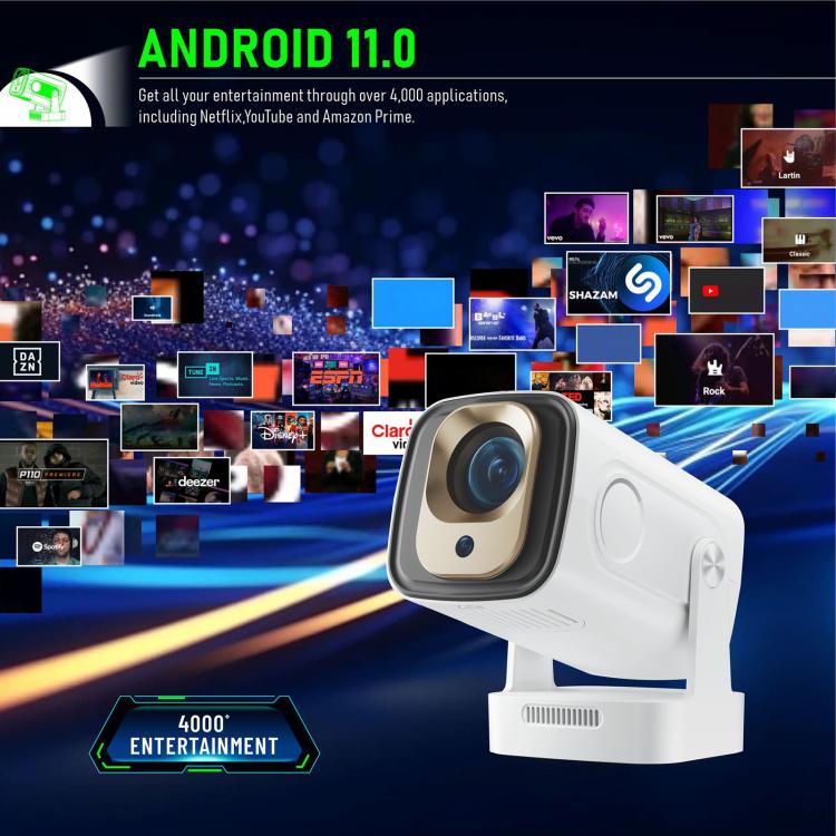 Proiettore HD portatile HY260 Pro 1080P con Wi-Fi dual-band