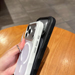 Custodia magnetica antiurto per telefono in acrilico TPU., For iPhone 17 Pro Max, For iPhone 17 Pro, For iPhone 17, For iPhone Air