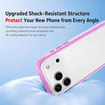 Cornice protettiva in silicone per telefono, For iPhone 17 Pro, For iPhone 17, For iPhone 16 Pro Max, For iPhone 16 Pro