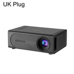Mini proiettore LED portatile HD 1080P con plug EU/US/UK/AU