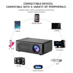 Mini proiettore LED portatile HD 1080P con plug EU/US/UK/AU
