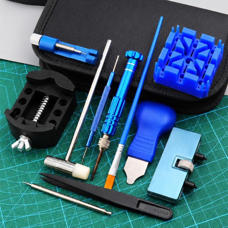 Set strumenti per riparazione orologi 11 in 1