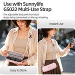 Borsa organizer protettiva colorata Sunnylife Standard Combo, For Insta360 Luna Ultra