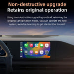 Smart Box per auto 2 in 1, adattatore wireless Android Auto CarPlay, ZYD-TAB0S