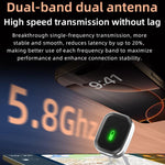 Smart Box per auto 2 in 1, adattatore wireless Android Auto CarPlay, ZYD-TAB0S