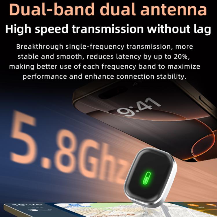 Smart Box per auto 2 in 1, adattatore wireless Android Auto CarPlay, ZYD-TAB0S