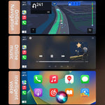 Smart Box per auto 2 in 1, adattatore wireless Android Auto CarPlay, ZYD-TAB0S