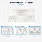 Per MacBook A2438 A2439 A2449 A2450 A3118 A3203 Magic Keyboard 3 Magic Keyboard 4 Tasti (Bianchi), German, French