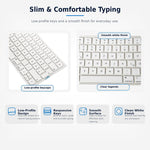 Per MacBook A2438 A2439 A2449 A2450 A3118 A3203 Magic Keyboard 3 Magic Keyboard 4 Tasti (Bianchi), German, French