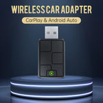 Mini Smart Box per auto 2 in 1, da cablato a wireless, adattatore Android Auto/CarPlay, ZYD-TAB0C