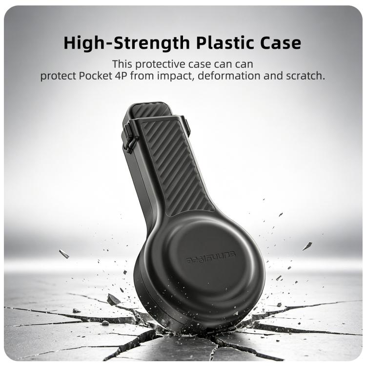 Custodia protettiva a forma di lampadina Sunnylife per DJI Osmo Pocket 4P, con cordino, per fotocamera gimbal., OP4-K245 Standard, OP4-K246 Upgraded