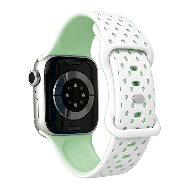 Cinturino in silicone con chiusura farfalla per Apple Watch