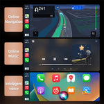 Mini Smart Box 2 in 1 per auto, adattatore wireless Android Auto CarPlay, ZYD-B42