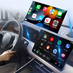 Mini Smart Box per auto 2 in 1 con Bluetooth 5.4 + WiFi 6 e adattatore wireless per Android Auto e CarPlay., ZYD-TAB0P
