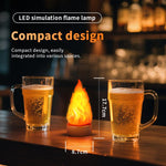 Lampada LED con effetto fiamma simulata per esterni