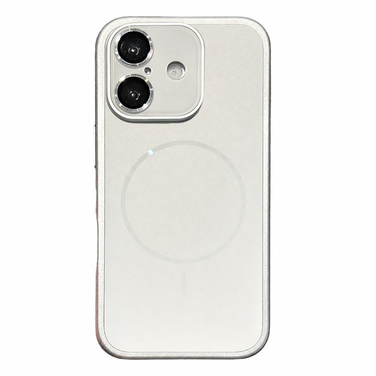 Custodia per telefono ibrida in PC e TPU satinato con raffreddamento magnetico., For iPhone 16, For iPhone 15 Pro Max, For iPhone 15 Pro