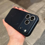 Custodia per telefono ibrida in PC e TPU satinato con raffreddamento magnetico., For iPhone 13