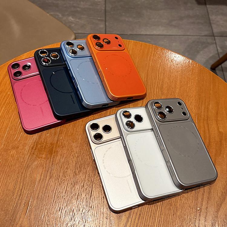Custodia per telefono ibrida in PC e TPU satinato con raffreddamento magnetico., For iPhone 17 Pro Max, For iPhone 17 Pro, For iPhone 17