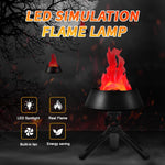 Lampada LED con effetto fiamma simulata da tavolo e sospensione