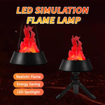 Lampada LED con effetto fiamma simulata da tavolo e sospensione
