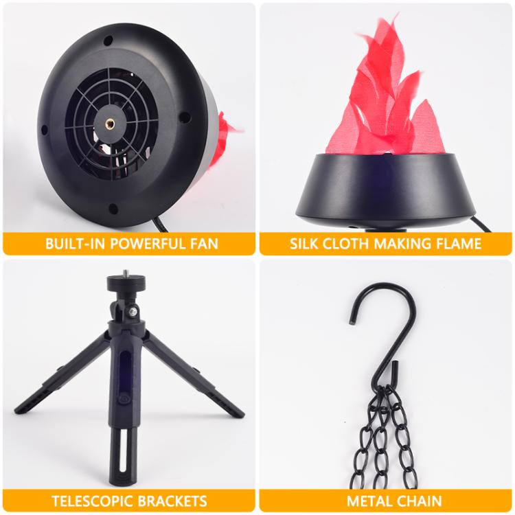 Lampada LED con effetto fiamma simulata da tavolo e sospensione