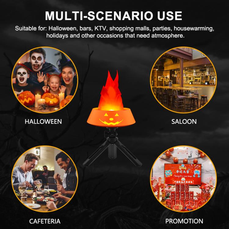 Lampada LED ricaricabile effetto fiamma HZ-K02