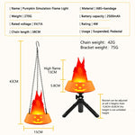 Lampada LED ricaricabile effetto fiamma HZ-K02