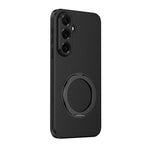 Custodia magnetica per telefono in ecopelle vegana effetto pelle di capra con supporto girevole a 360 gradi., For Galaxy S26+ 5G, For Galaxy S26 Ultra 5G, For Galaxy S26 5G, For Galaxy S25 FE 5G, For Galaxy S25 5G, For Galaxy S25+ 5G                   ...