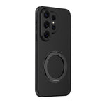 Custodia magnetica per telefono in ecopelle vegana effetto pelle di capra con supporto girevole a 360 gradi., For Galaxy S26+ 5G, For Galaxy S26 Ultra 5G, For Galaxy S26 5G, For Galaxy S25 FE 5G, For Galaxy S25 5G, For Galaxy S25+ 5G                   ...