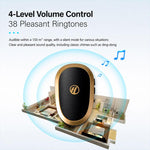 XY-801 Campanello musicale wireless intelligente per anziani, ideale per lunghe distanze., US Plug, EU Plug