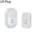 Campanello wireless intelligente XY-802 433Hz per anziani e pazienti, pulsante di chiamata di emergenza wireless., US Plug, EU Plug
