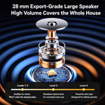 Campanello wireless intelligente impermeabile XY-809 per anziani e pazienti, con pulsante di chiamata di emergenza., US Plug, EU Plug