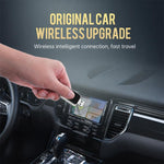 Mini Smart Box per auto 2 in 1 con Bluetooth 5.4 + WiFi, adattatore wireless Android Auto e CarPlay., ZYD-TAB0E