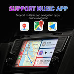 Mini Smart Box per auto 2 in 1, adattatore wireless Android Auto/CarPlay 5.8GHz+2.4GHz, ZYD-TAB0A