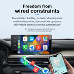 Mini Smart Box per auto 2 in 1, da cablata a wireless, con adattatore Bluetooth 5.4+5.8GHz per Android Auto e CarPlay., ZYD-B22P
